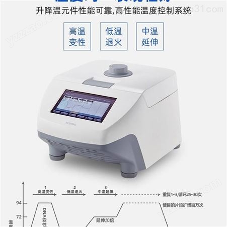大龙TC1000-G梯度扩增仪PCR仪/PCR热循环仪实验室生物克隆基因扩增器