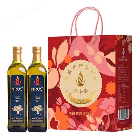 橄榄油礼盒 西班牙初榨橄榄油节日礼品