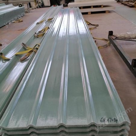 壹诺玻璃钢防腐瓦 屋面FRP树脂玻璃纤维波纹板 厂房聚酯防腐板