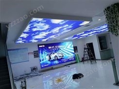 UV软膜卡布灯箱超薄定制led无边框发光广告牌北京定制安装