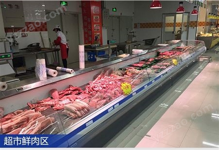 奥驰冷柜上海冷链上海冷藏保鲜展示柜上海专业超市鲜肉冰柜保鲜冷冻柜