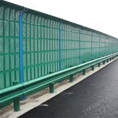 世腾定制高速公路声屏障桥梁工程小区金属消音板