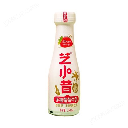芝小昔手摇椰椰牛乳椰子味乳酸菌饮品乳饮料350ml厂家招商