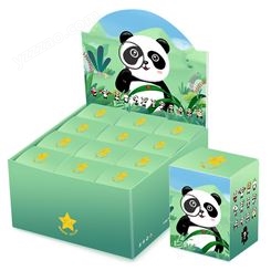 盲盒定制潮玩卡通动漫熊猫胸章订制礼品套装定做