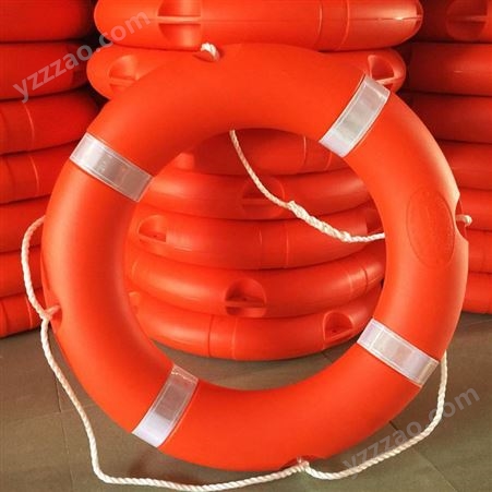 消防船用救生圈2.5KG加厚实心成人救生游泳圈