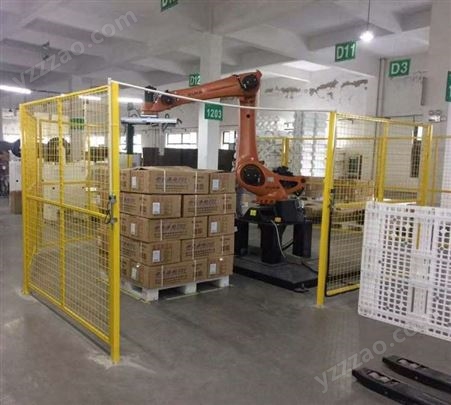 机器人码垛机系统 满足袋装 箱装 桶装物料的自动输送   非标定制