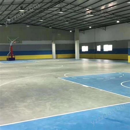 昭平塑胶跑道施工流程篮球场地板胶
