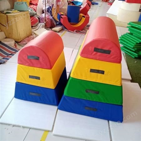 靖奥 教学早教体能器材 幼儿园体适能器材 平衡木 滚筒 跳箱