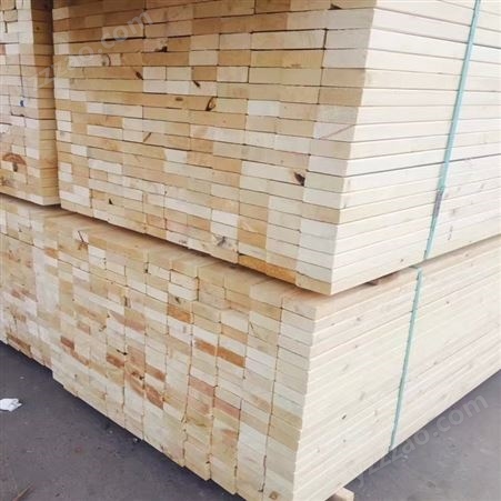 加松SPF板材 建亿建筑 建筑木方材料 松木龙骨木材