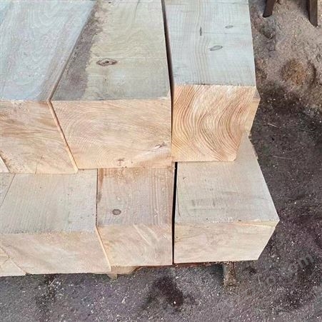 垫木 三角木 熏蒸木方 矿用枕木木材 建亿建筑 坚固耐用