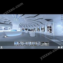 全景展厅 虚拟美术馆线上画展 3D交互画展 漫游VR虚拟展厅制作