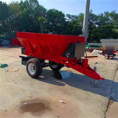 拖拉机带动施肥机 自走式撒肥机 液压撒粪车
