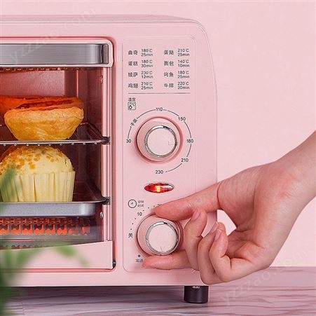 康佳烤箱网红小烤箱面包干果机迷你烤箱家用小型多功能早餐机批发