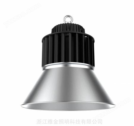 雅金照明带铜管导热LED工矿灯顶棚灯车间灯YJ-HBA255S-60WA款