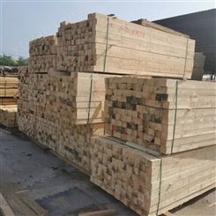 木方木材加工厂 良美建材 支持定制 美观大方 白松建筑方木4*6