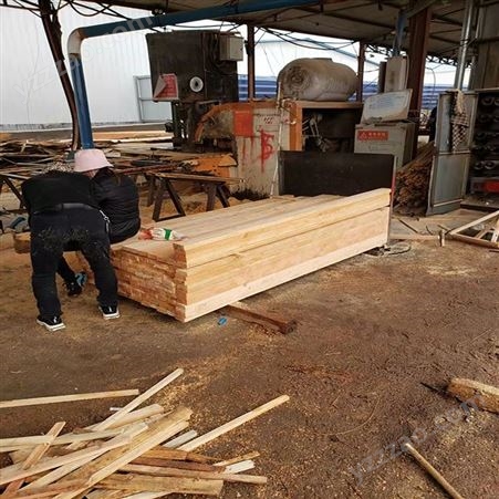 建筑木方 工地方木支模铺设用方形木条 生产加工尺寸精准