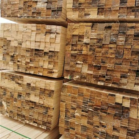 木材加工厂 工程方木工地材料 松木建筑木方尺寸齐全 良美建材