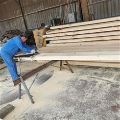 良美建材 建筑木方 可加工定制 白松方木木材加工厂
