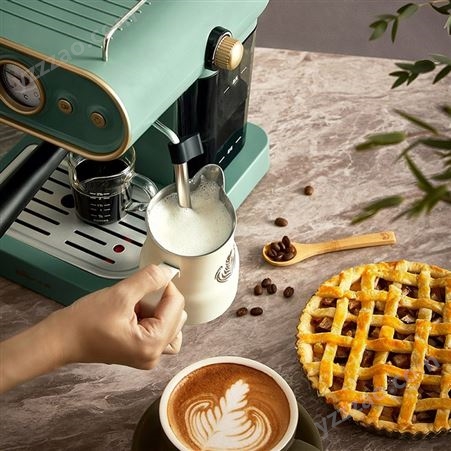 Bear小熊KFJ-B12X1咖啡机家用小型意式自动浓缩高压萃取打奶泡