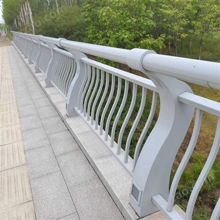 不锈钢桥梁护栏高架桥防撞栏景观河道灯光隔离栏