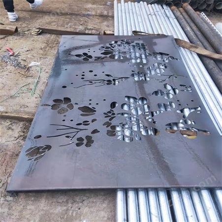 复古红锈板耐腐蚀 诺派Q235NH耐候钢板可加工 景观雕刻用