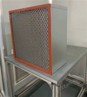 耐高温高效过滤器 隧道炉烤箱清洗机空气过滤网 效率H13/H14