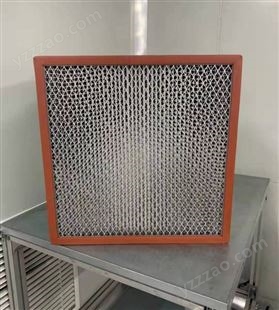 耐高温高效过滤器 隧道炉烤箱清洗机空气过滤网 效率H13/H14