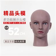CHUANSHANG女士头模 模特头新款帽子眼镜展示假人头模型